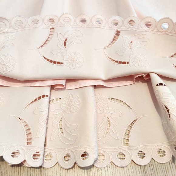 Ted Baker Emalise Pink Dress Size 6 Cutout Floral Embroidered Wedding NWT *Read - Picture 8 of 16